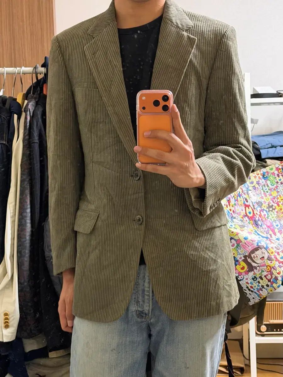 バーバリー コーデュロイ ブレーザー