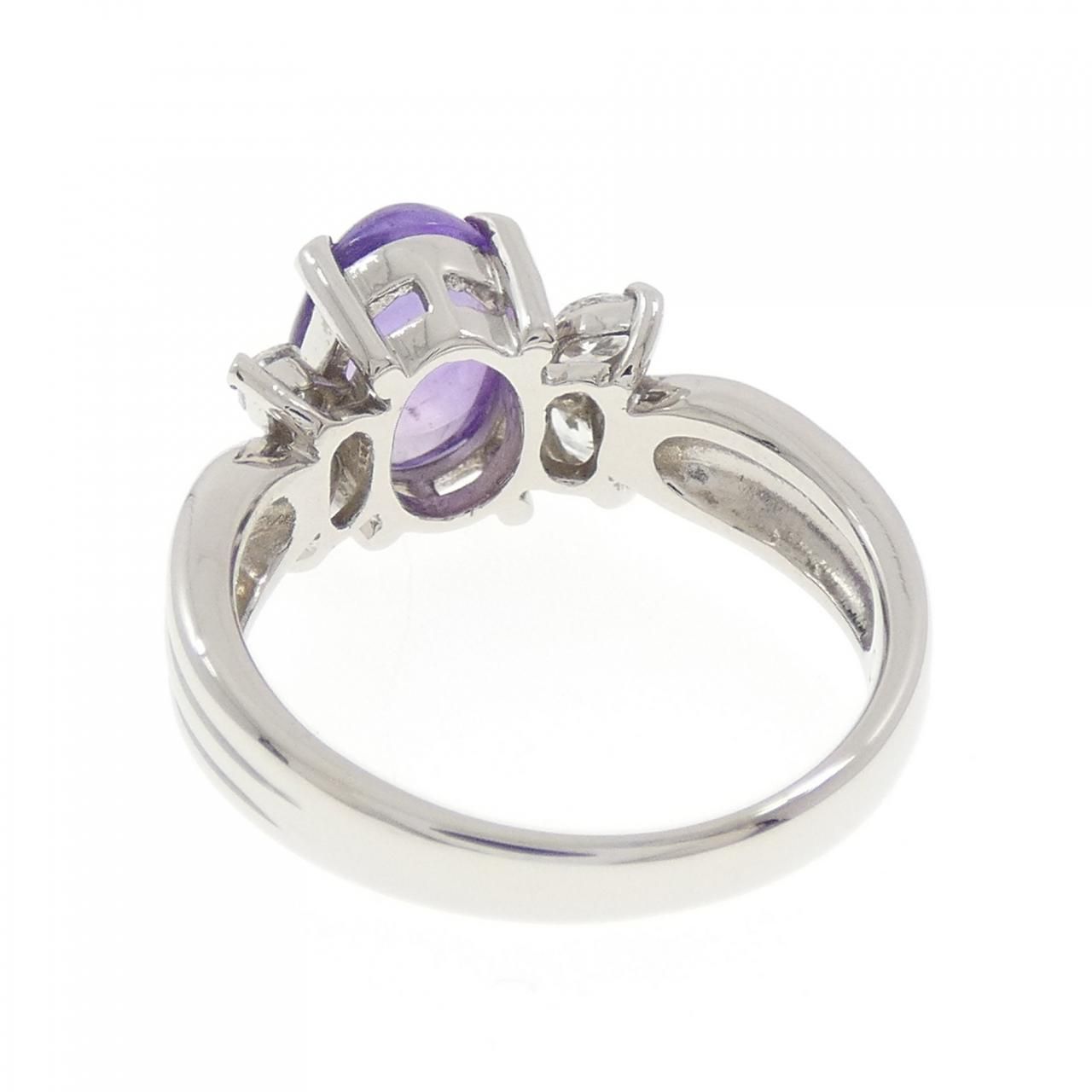 【新品未使用】PT900 アメシスト　リング PT900 アメジスト リング - メルカリ