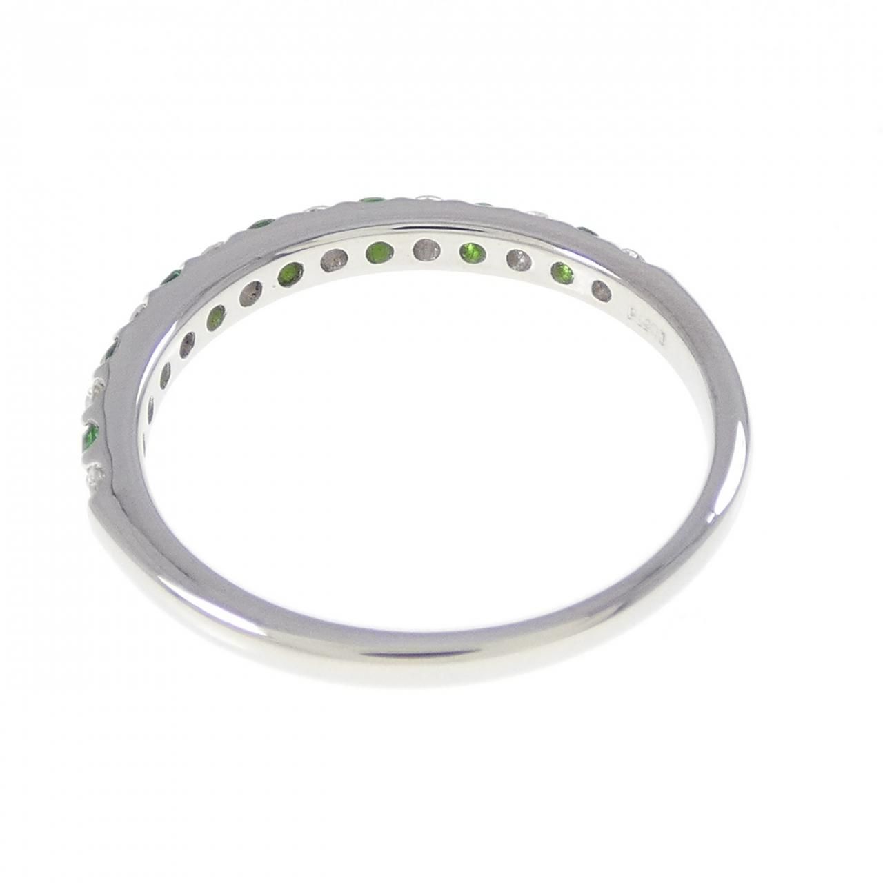 PT900 デマントイドガーネット リング 0.14CT - メルカリ