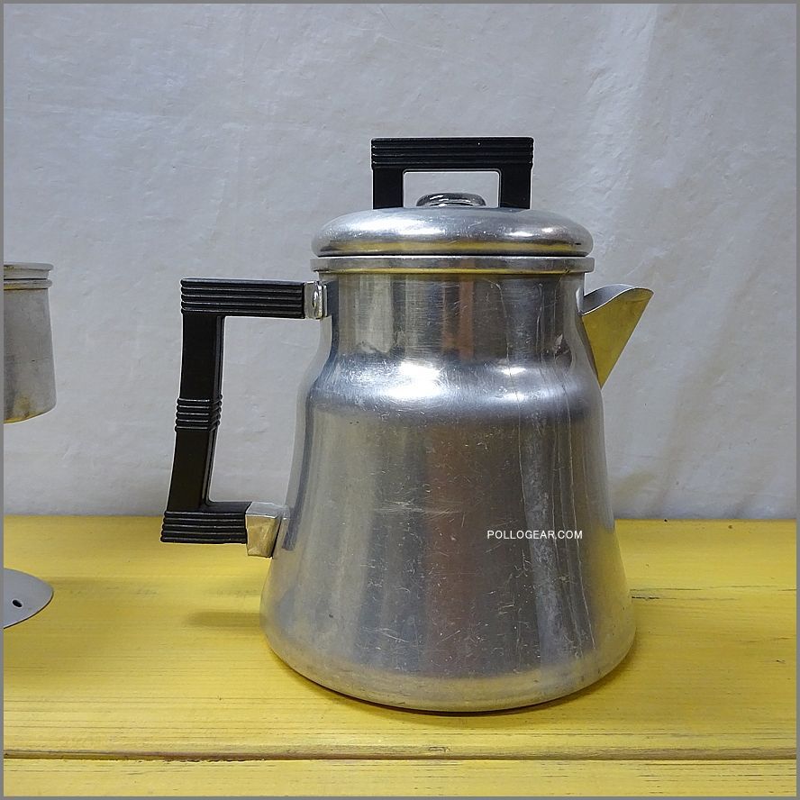 1950年代 WEAR-EVER USA 3006 VINTAGE パーコレーター PERCOLATOR COFFEE POT コーヒーメーカー アメリカ製 ウエアエバー キャンプコーヒー