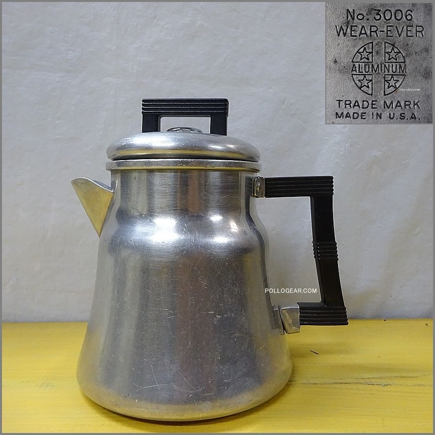 1950年代 WEAR-EVER USA 3006 VINTAGE パーコレーター PERCOLATOR