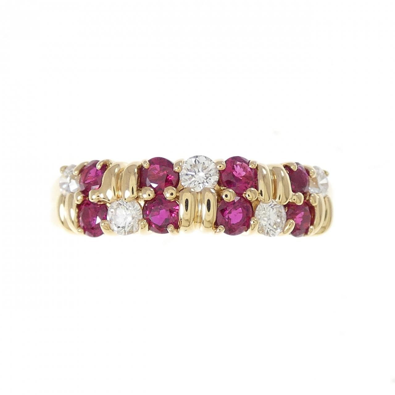 ミキモト ルビー リング 0.56CT - メルカリ