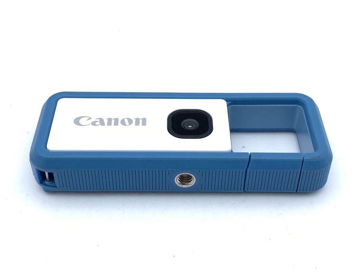  並品 キヤノン iNSPiC REC FV 100 ブルー コンパクトデジタルカメラ デジタルカメラ