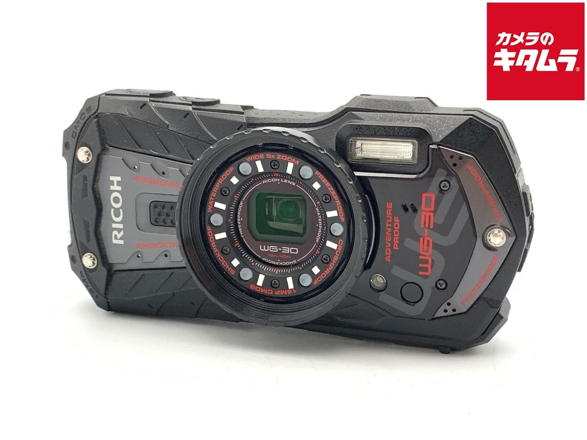 リコー WG-30 エボニーブラック