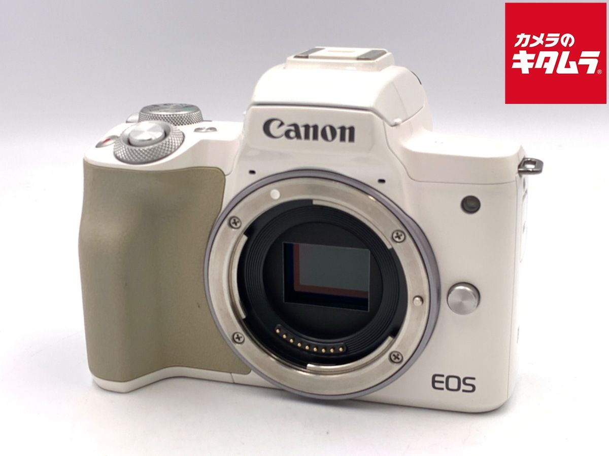 中古】 【並品】 キヤノン EOS Kiss M ボディ ホワイト - メルカリ