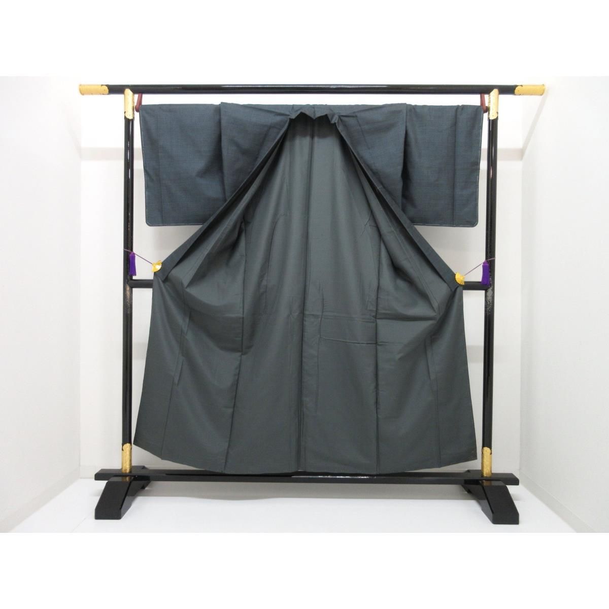 男物 大島紬 １００山 きもの 羽織 ２点セット