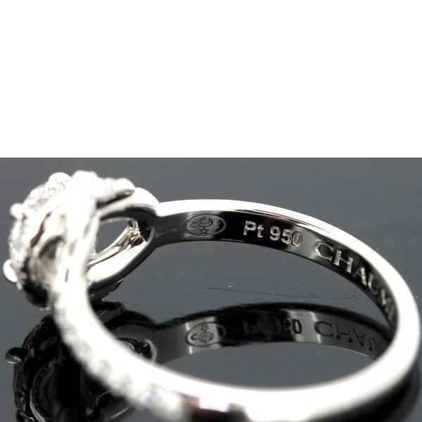 ショーメ リアン ダム―ル ダイヤモンド 0.54ct D-VVS1-3EX リング