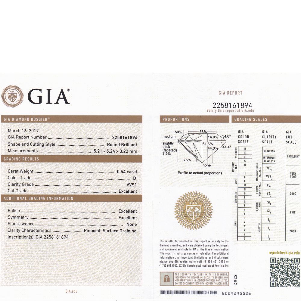 ショーメ リアン ダム―ル ダイヤモンド 0.54ct D-VVS1-3EX リング