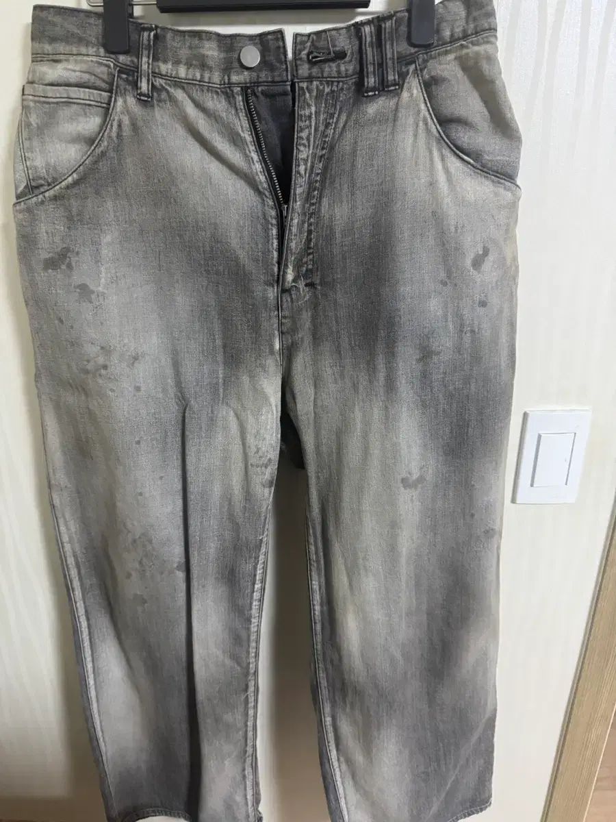 1 24SS ancellm アンセルム aging painter pants - メルカリ