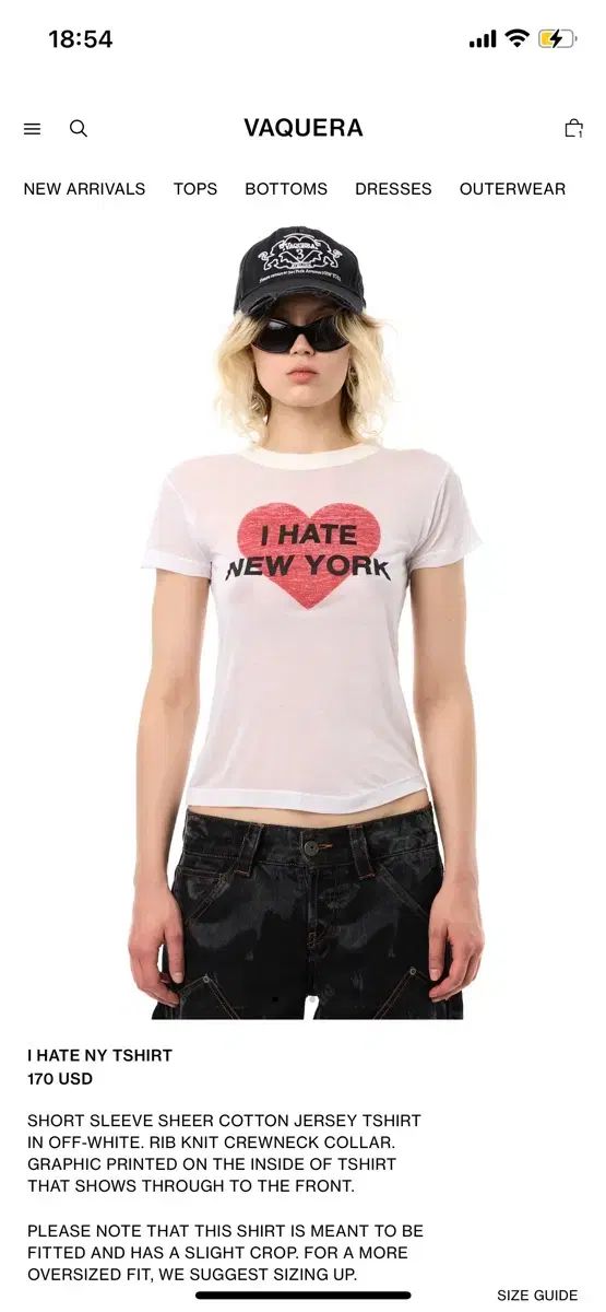 xs I HATE NY TSHIRT
