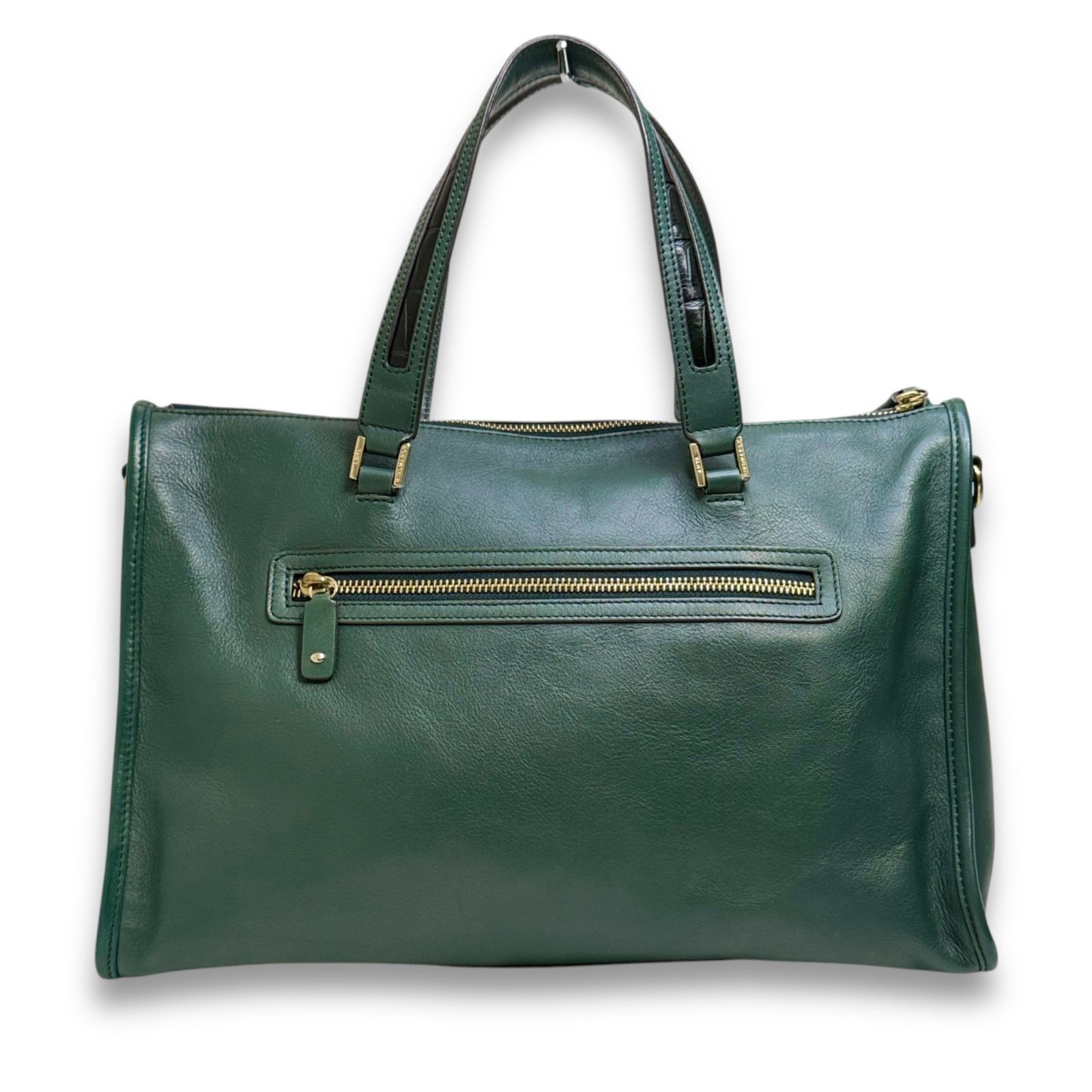 アニヤハインドマーチ カーカー 2way ハンドバッグ ショルダー クロコ型押し 希少 ANYA HINDMARCH アニヤハインドマーチ 2way ショルダーバッグ