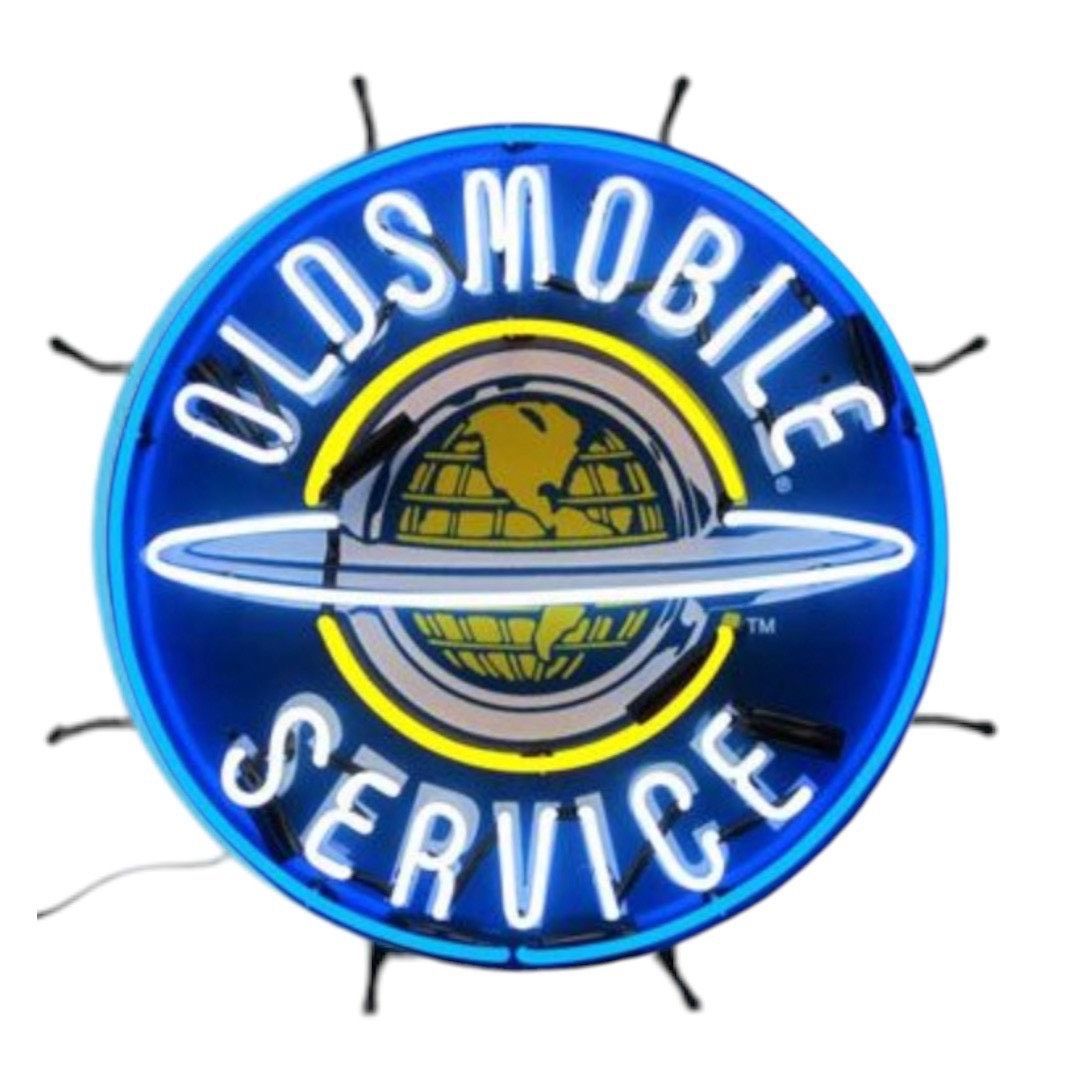 MOBILOIL看板 オールド モービル Mobil ネオン 看板 オイル ブリキ シェビー