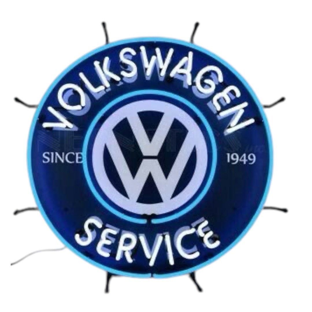 フォルクスワーゲン ネオン 看板 アメリカン雑貨 ガレージ アメリカ 雑貨 照明 電気 アメカジ