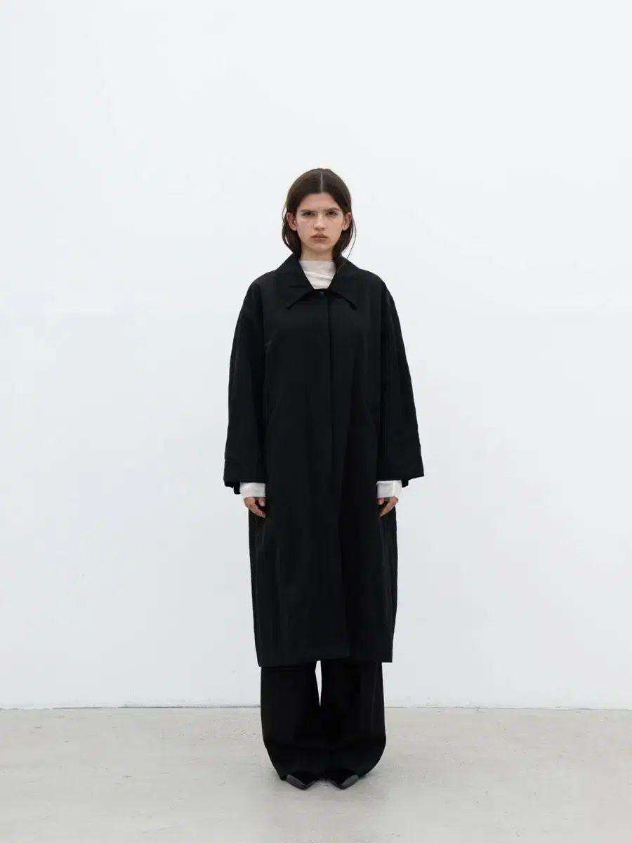 オフヘデン soft nylon coat