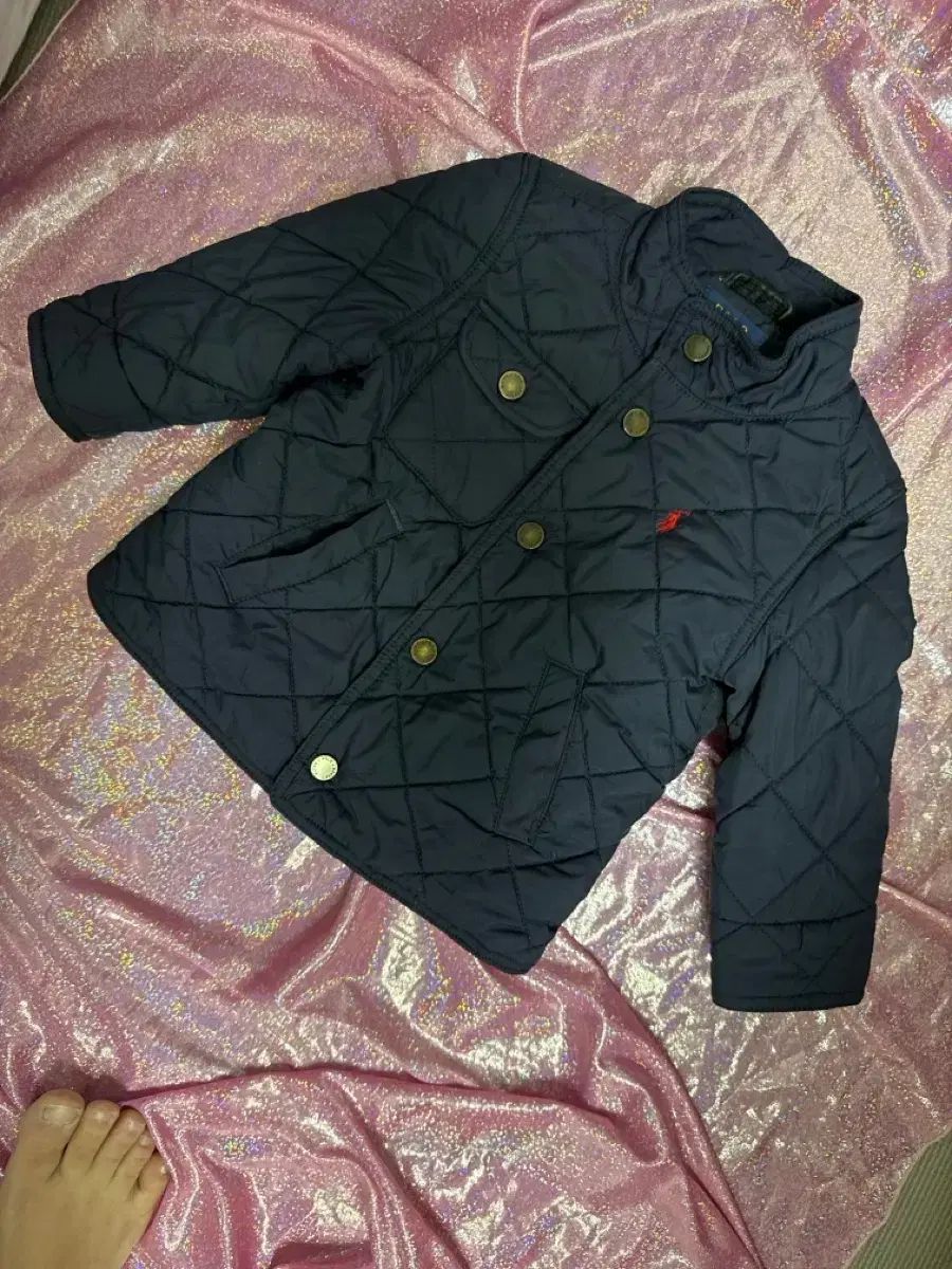 ベビー服) ポロ キルティングジャケット 24M