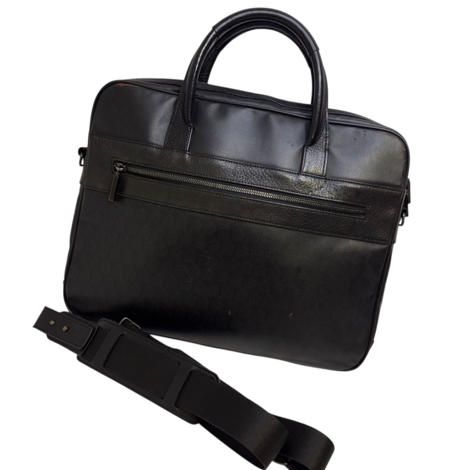 dunhill ダンヒル ウィンザー AD柄 ビジネスバッグ 2way ショルダー