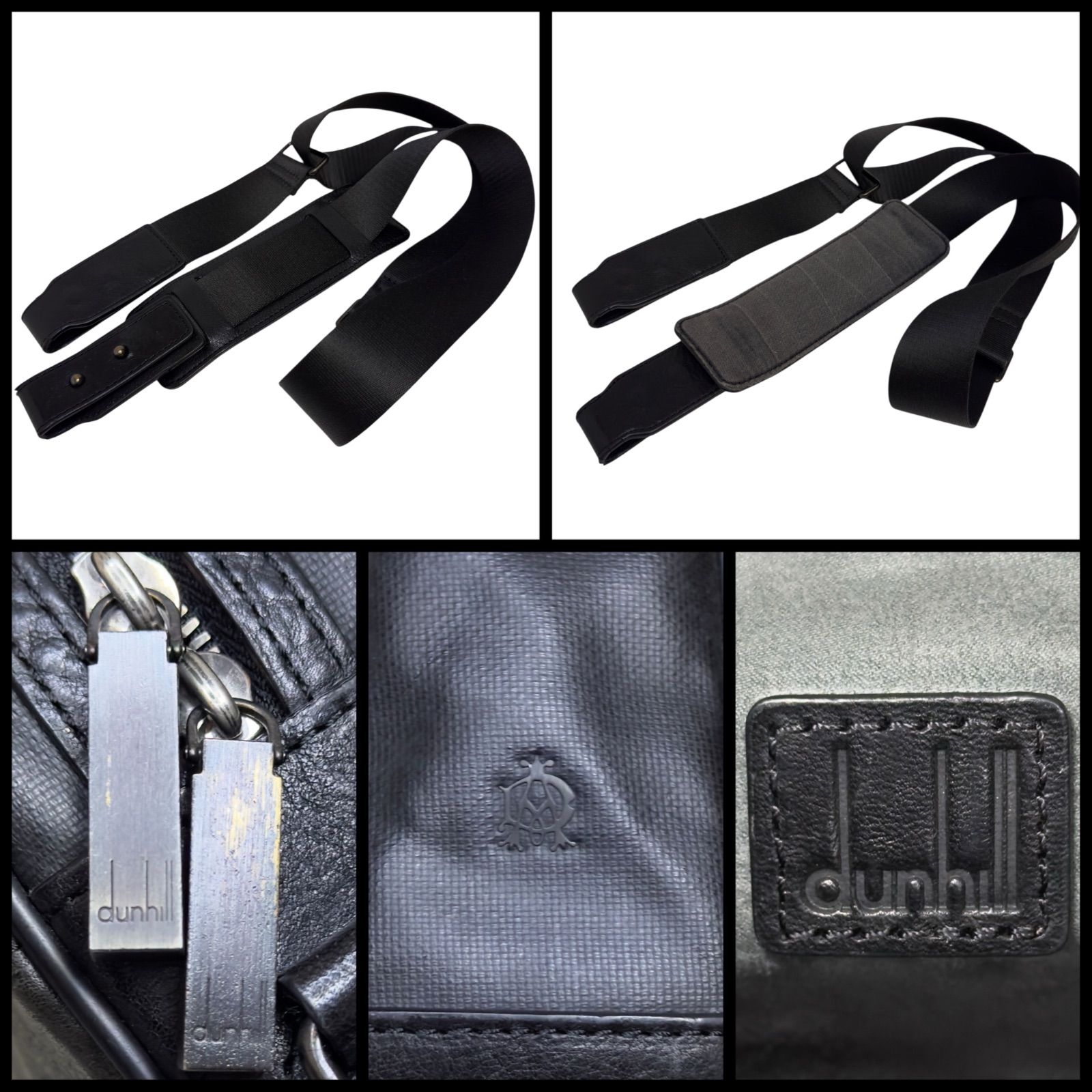 dunhill ダンヒル ウィンザー AD柄 ビジネスバッグ 2way ショルダー