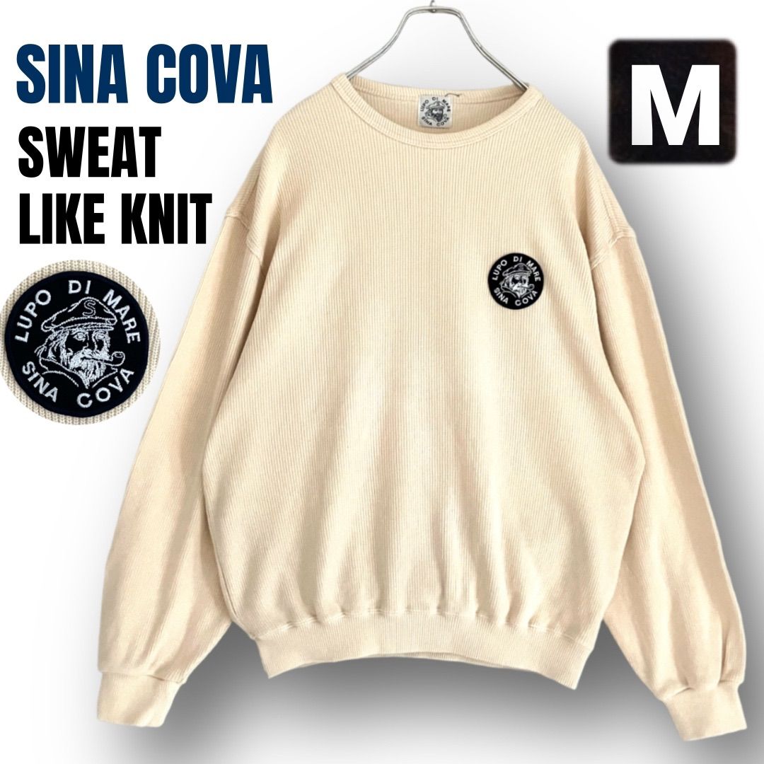 シナコバ SINA COVA☆スウェットライクニット☆クルーネック☆ワン