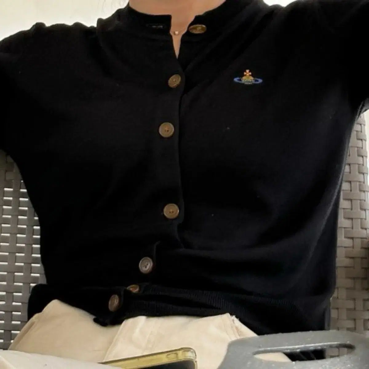 Vivienne Westwood ヴィヴィアン ウエストウッド ブラック カーディガン