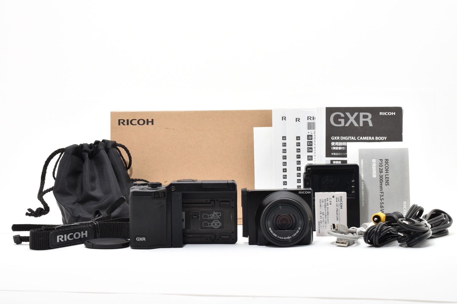 ☆美品☆ RICOH リコー GXR ＋ P10 KIT キット 28-300mm F3.5-5.6 VC