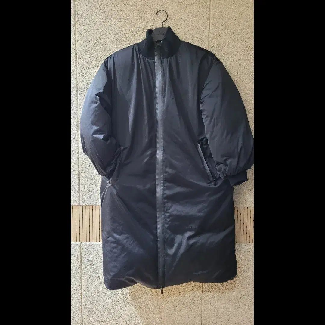 バイジンジャー グースダウン ロング丈ダウンジャケット