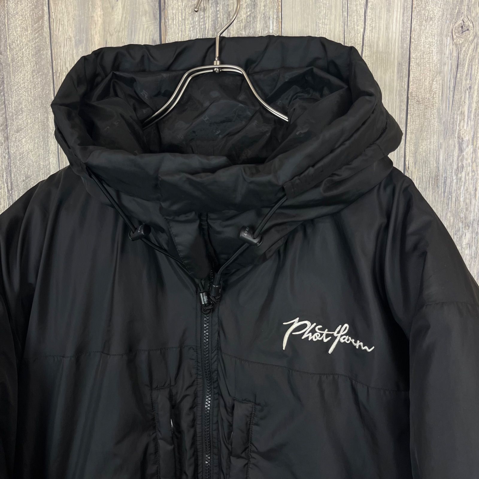 PHAT FARM ファット ファーム y2k archive 裾 フード ドローコード付き