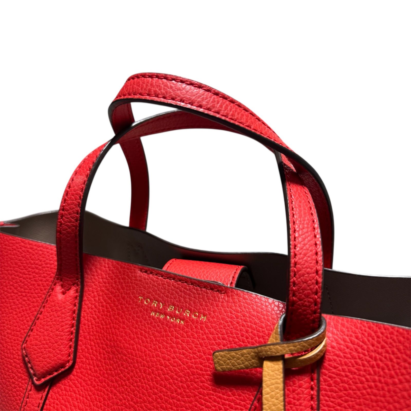 TORYBURCH トリーバーチ 2WAYバッグ ハンドバッグ レザー レッド 