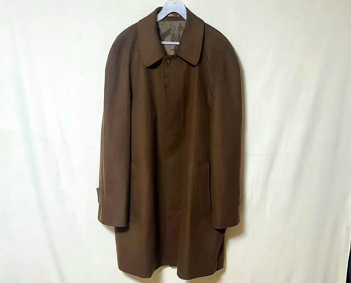 90 s カシミア ウール ブレンド ラグラン Single ハーフコート