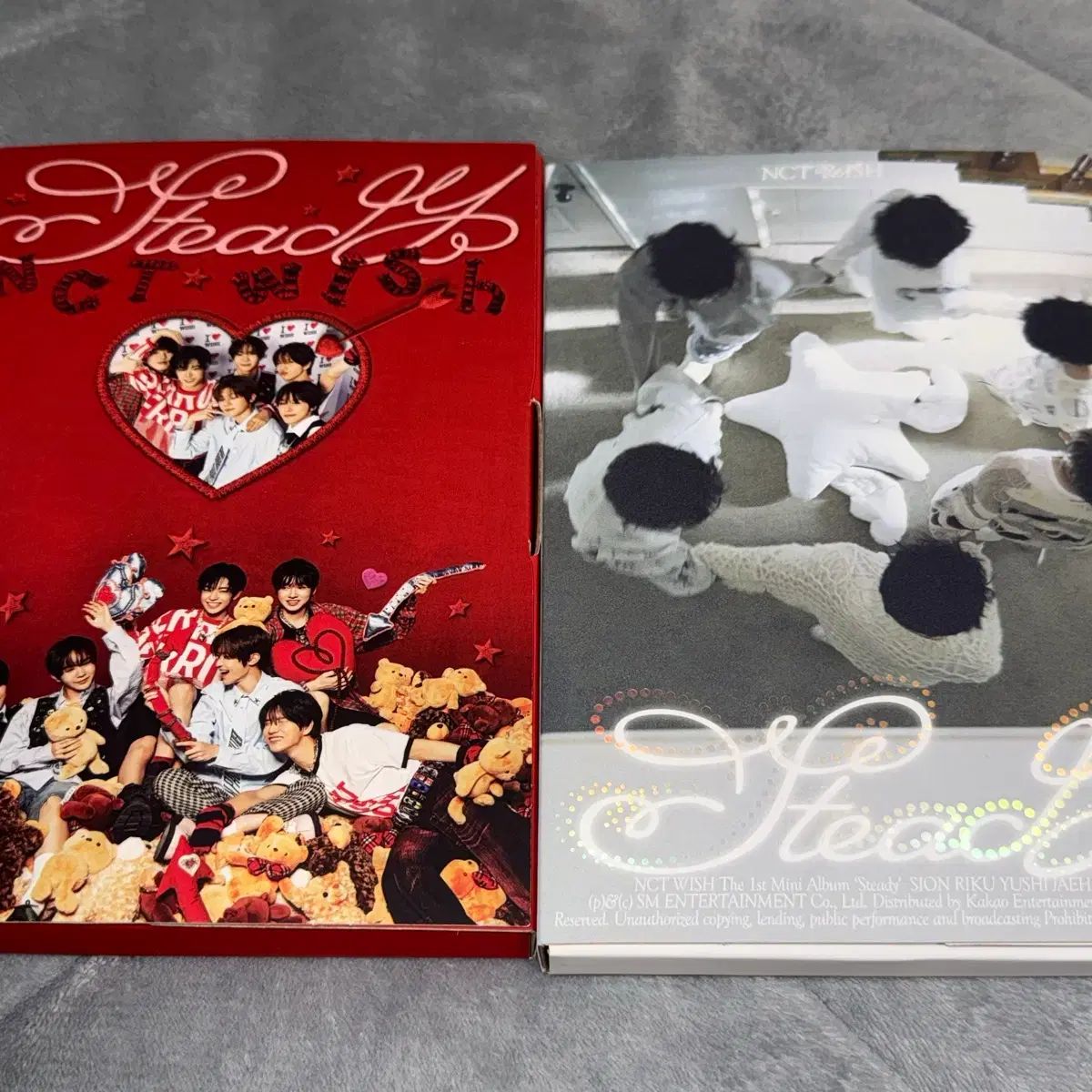 NCT WISH ステディ開封アルバム セット トレカ X シオン リク ユウ