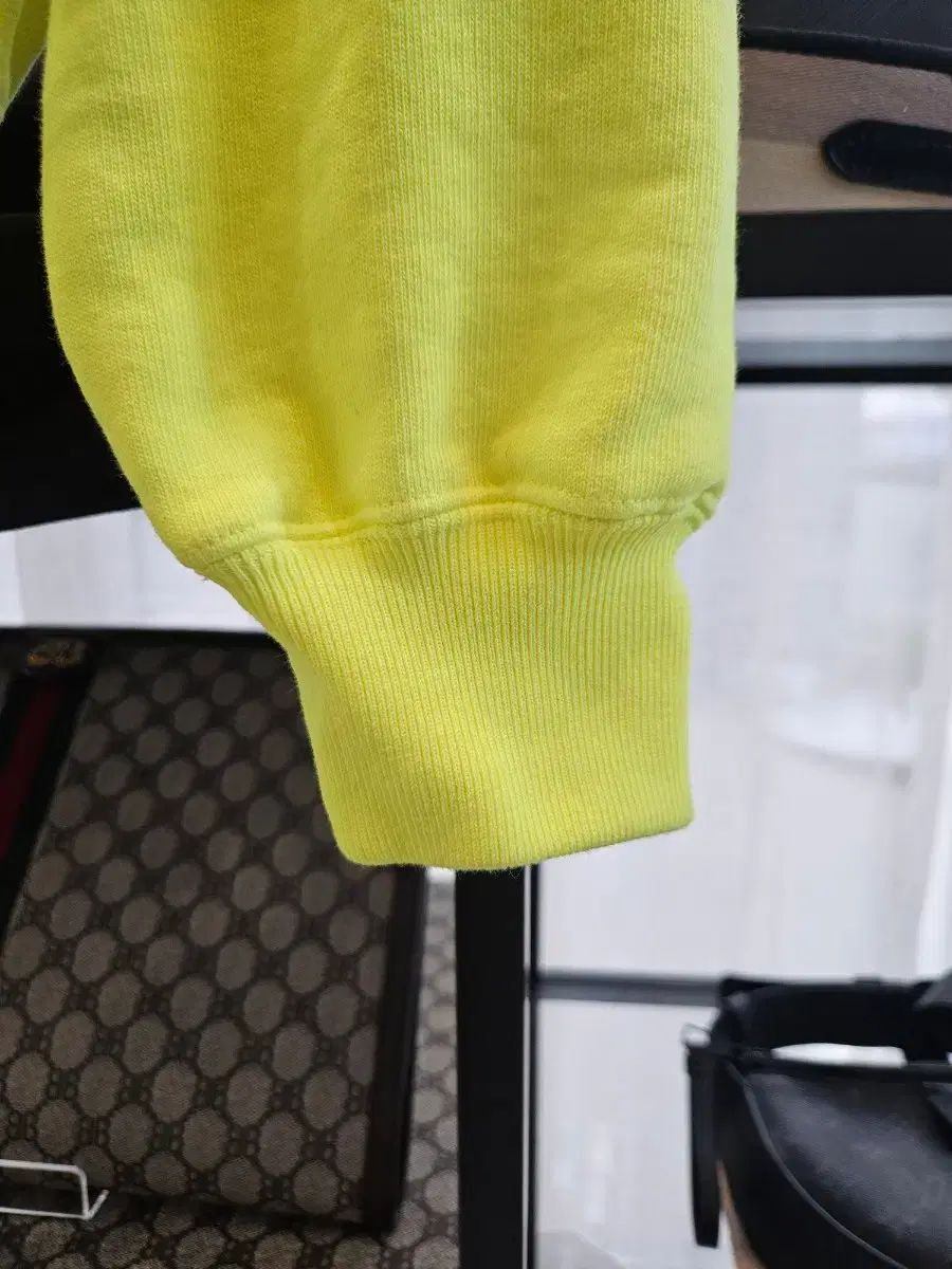 バレンシアガ BB ロゴ フーディー ライム 蛍光 Mサイズ スキニーパンツ パーカー 