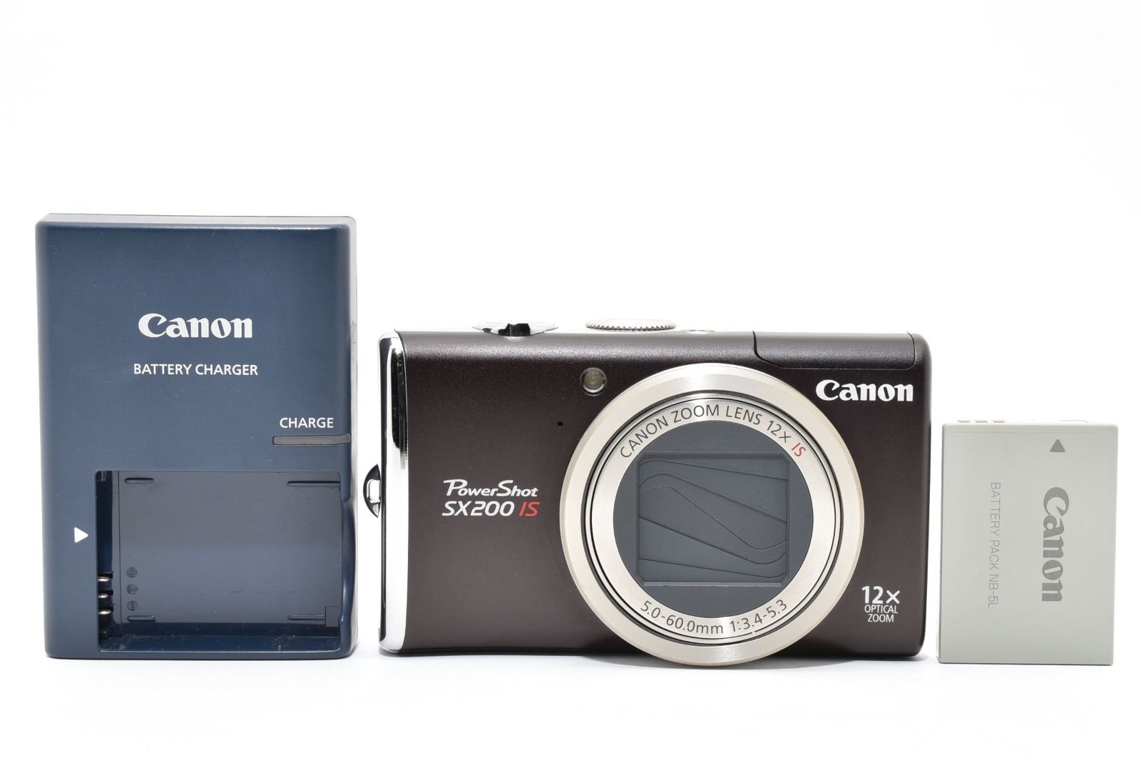 ☆外観美品☆ Canon キャノン PowerShot SX200 IS PC1339 パワー