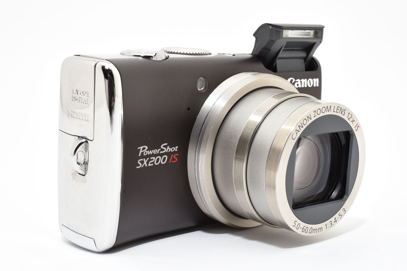 ☆外観美品☆ Canon キャノン PowerShot SX200 IS PC1339 パワー