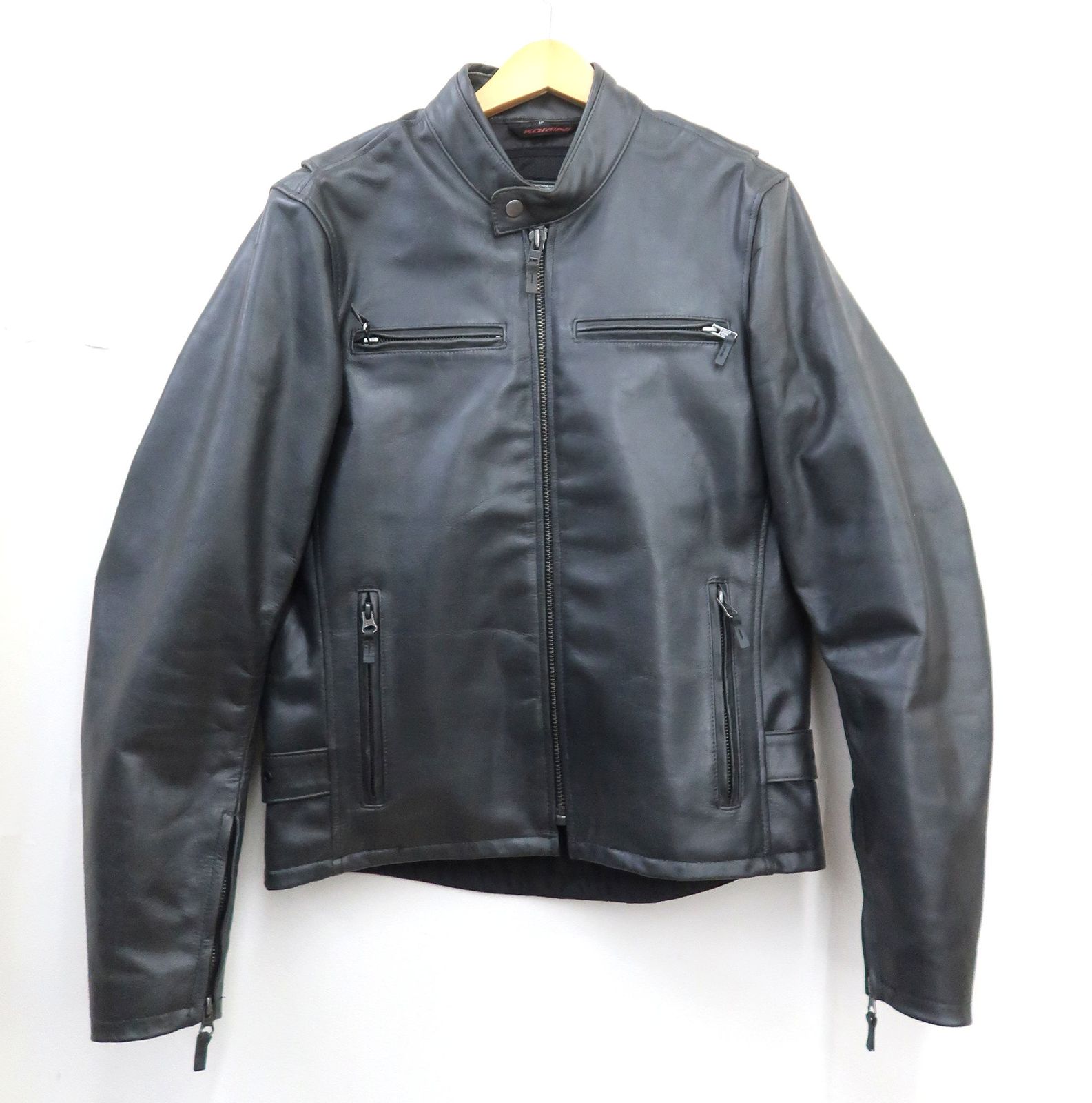 KOMINE コミネ LJ 534 シングルライダースレザージャケット M