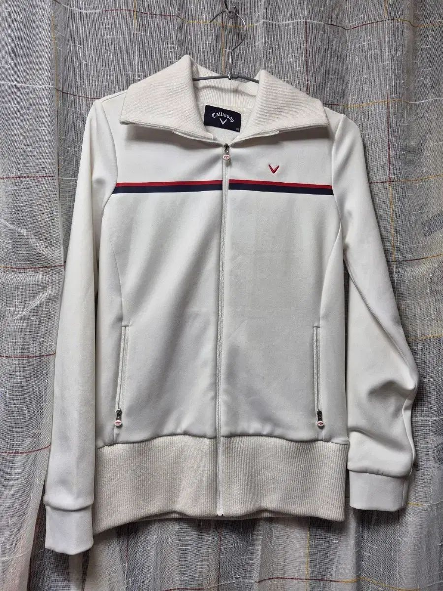 購入 キャロウェイ 白 LINE バイカラー ゴルフ ジャケット CALLAWAY