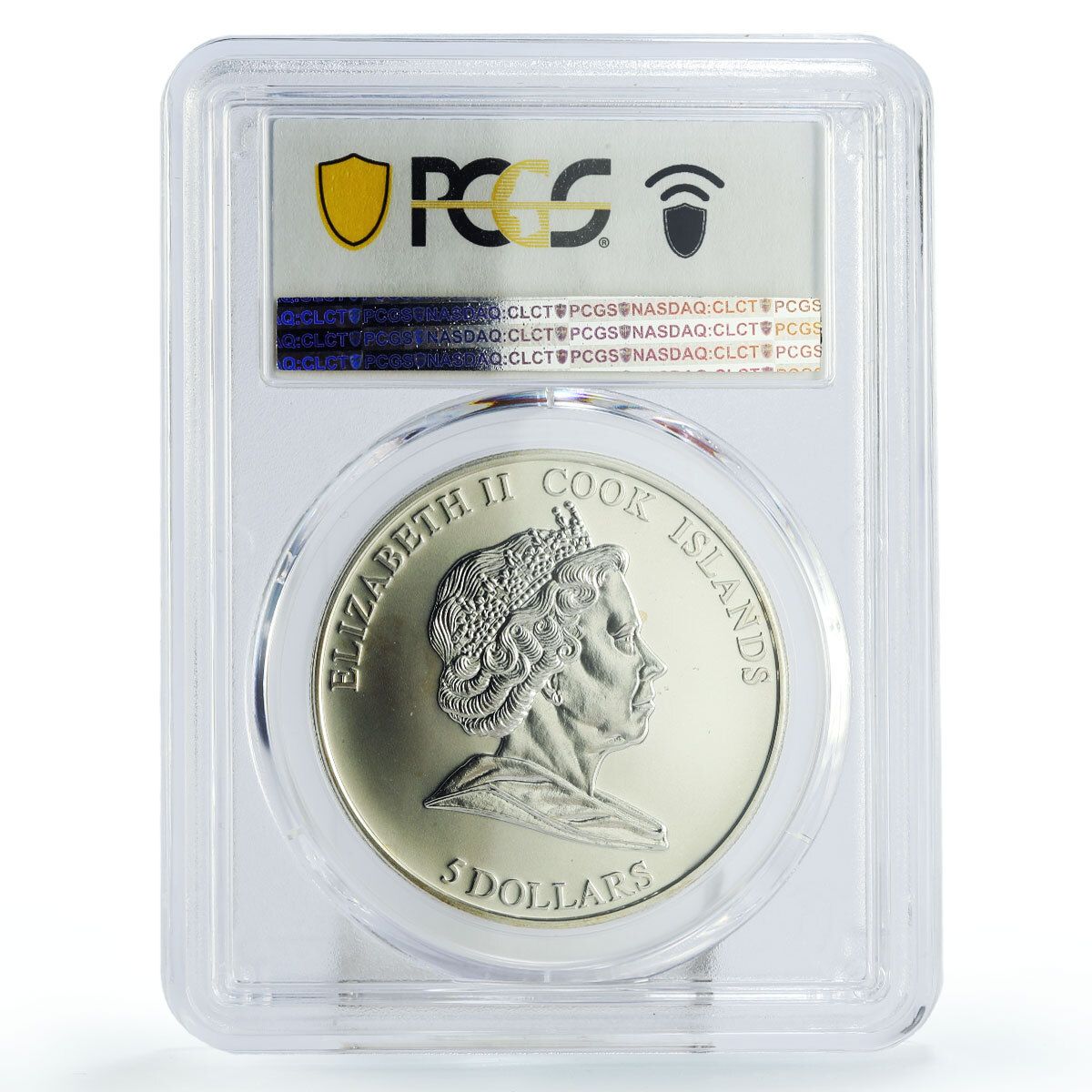 クック諸島 5ドル コアラ ユーカリ 動物相 植物相 MS 70 PCGS 銀貨 2011年