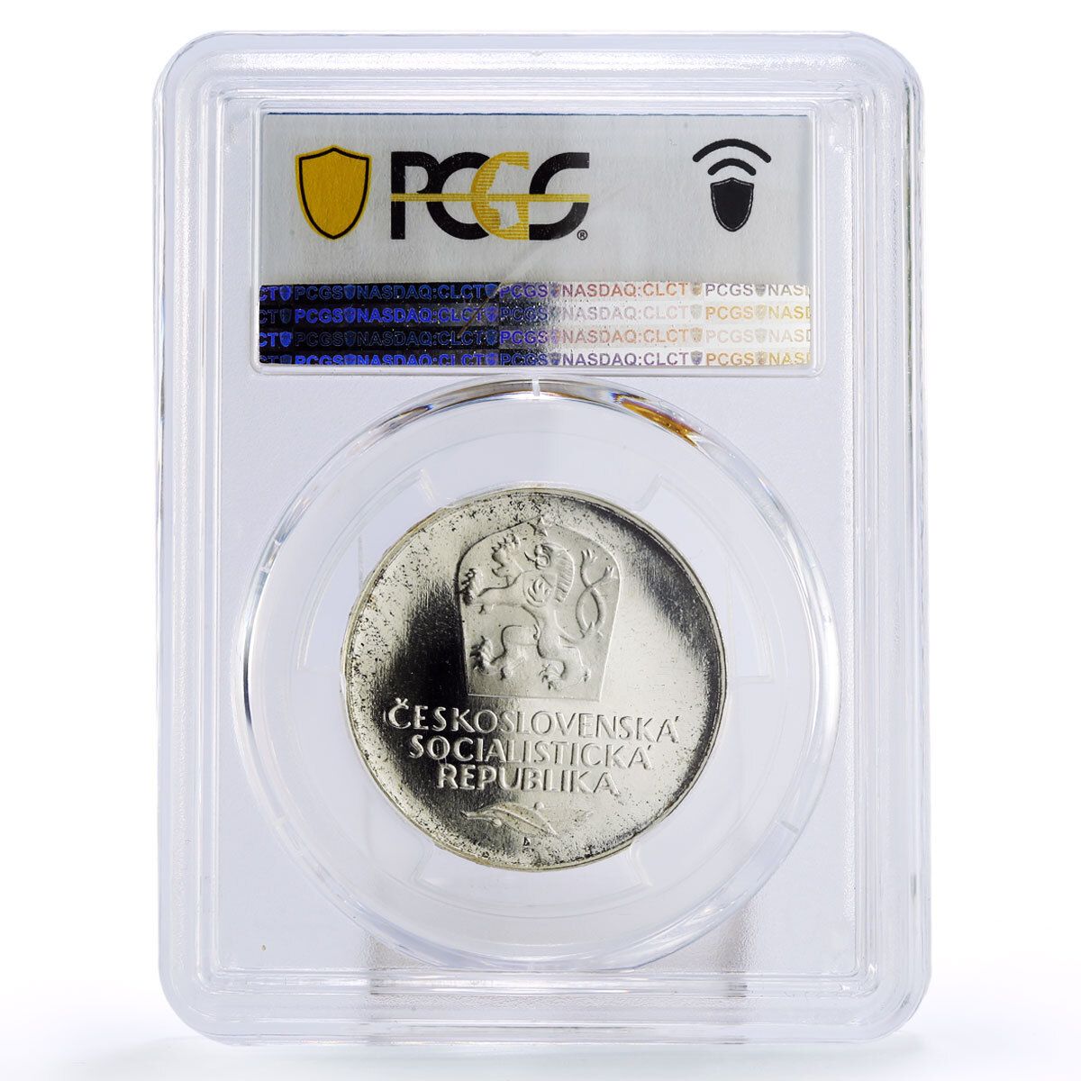 チェコスロバキア 50コルナ 共産党勝利 PR66 PCGS 銀貨 1973年 - メルカリ