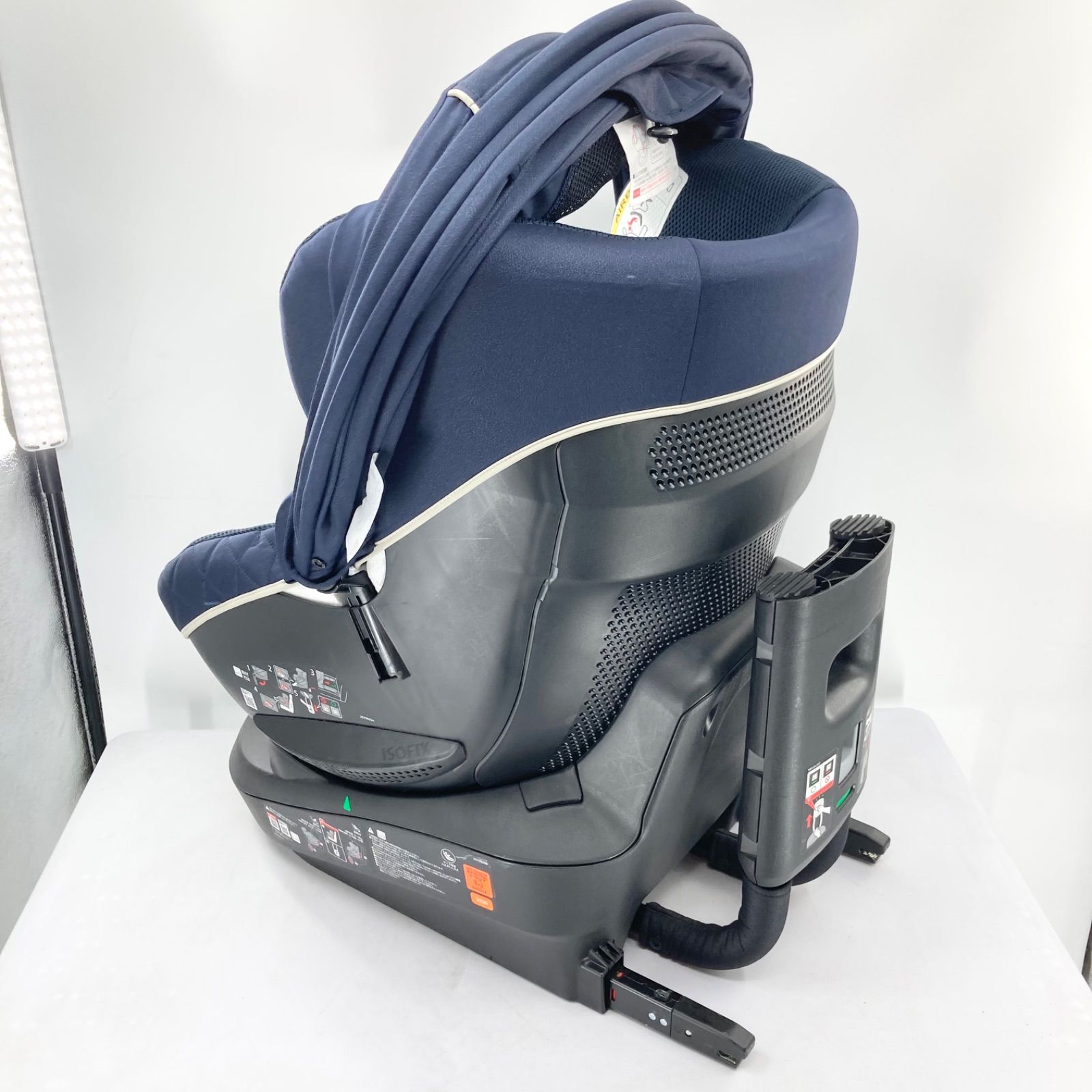 グランネイビー 回転式チャイルドシート