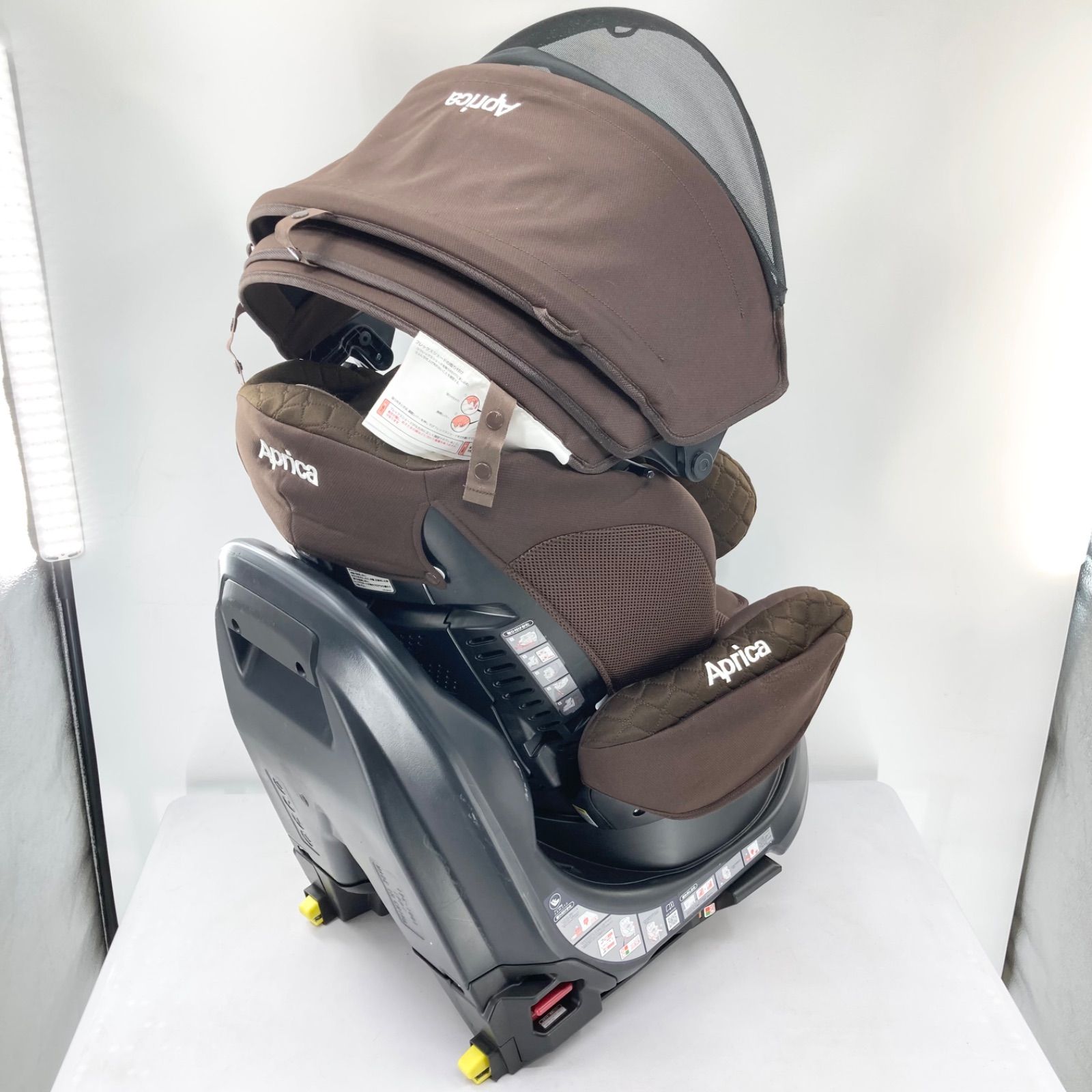  Aprica アップリカ Fladea grow フラディア グロウ ISOFIX DX インテリジェンスブラウン 93504 回転式 チャイルドシート 車用チャイルドシート チャイルドシート