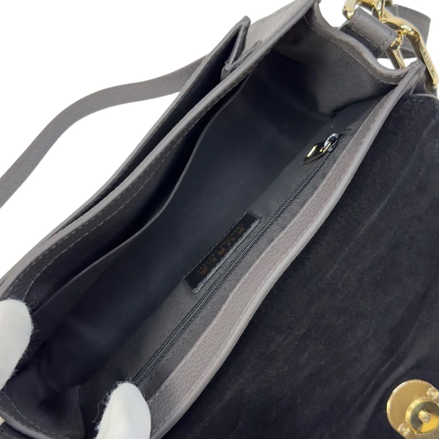 未使用 フルラ ソフィアグレイニー ロゴ 2way ショルダーハンドバッグ