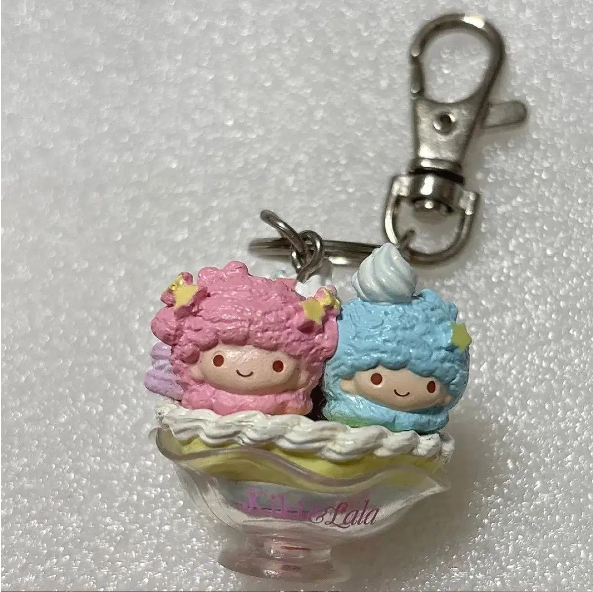 リトルツインスターズ キキ＆ララ パフェ キーホルダー ハローキティ ストラップ