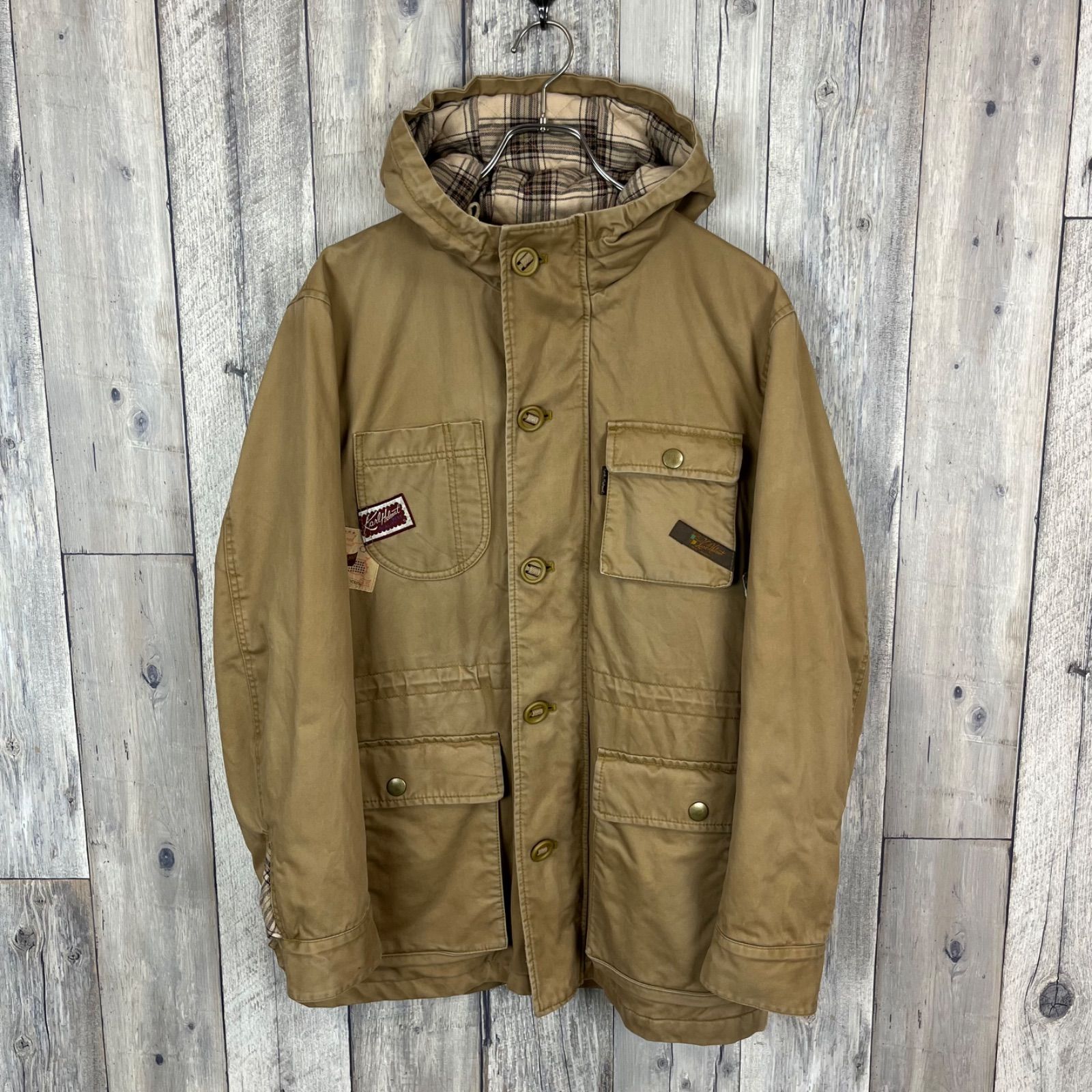 KARL HELMUT カールヘルム P036ZFHC04 ワッペン フーディー 中綿