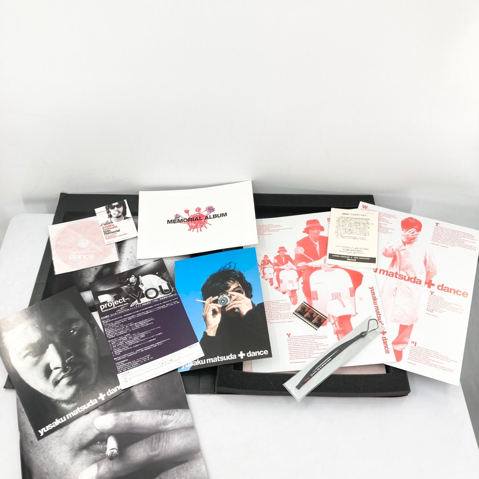 松田優作 写真集 dance 10th MEMORIAL BOX 限定1万部 貴重 写真集 