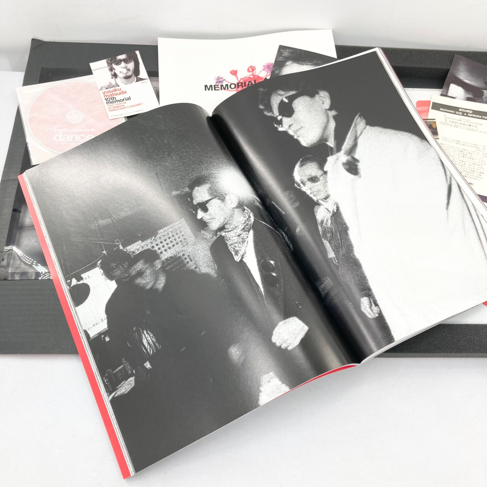 松田優作 写真集 dance 10th MEMORIAL BOX 限定1万部 貴重 写真集 