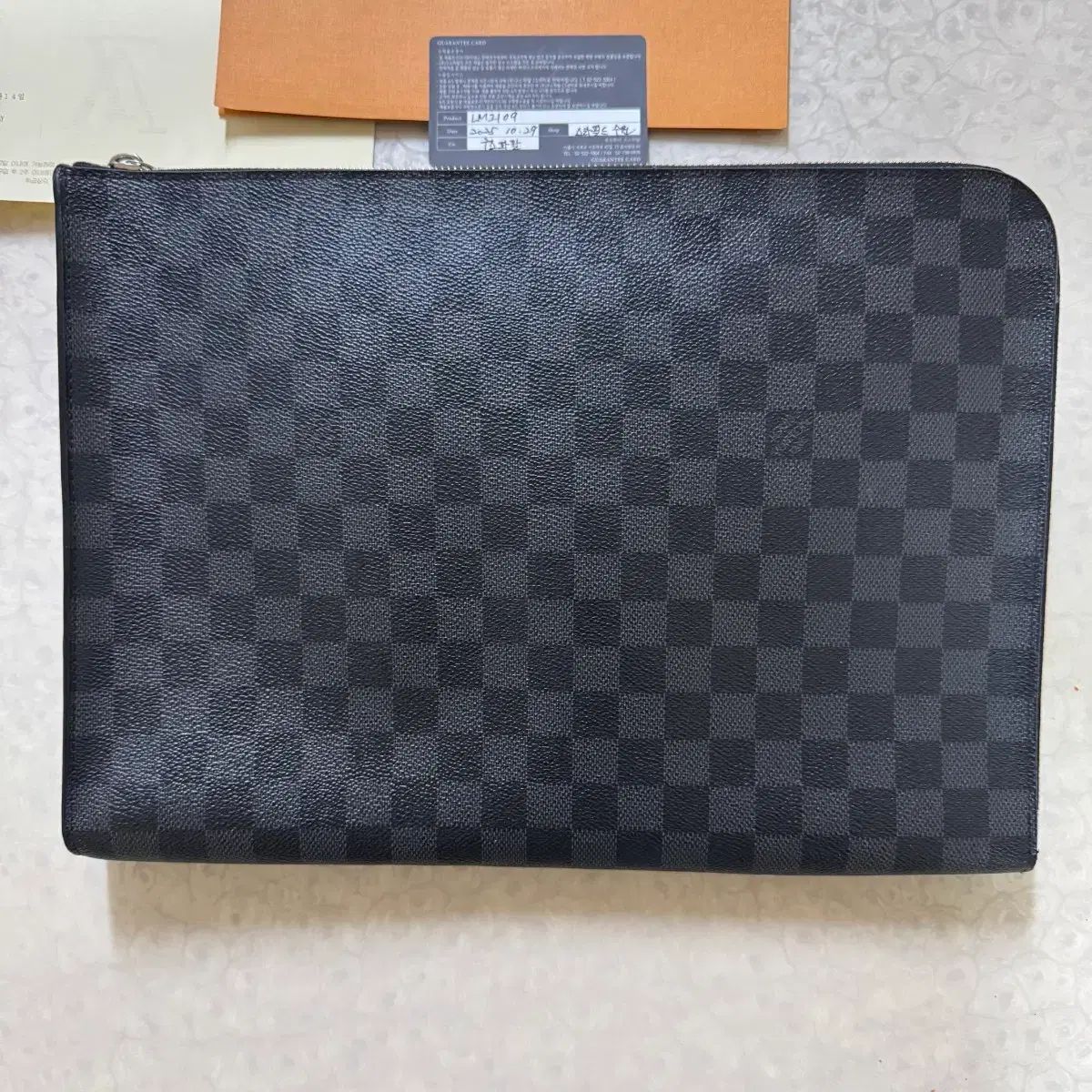 GM ルイヴィトン ダミエ ポシェット ジュール クラッチバッグ