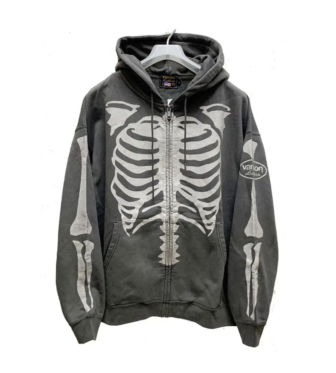 VANSEN BONE ZIP UP XXL