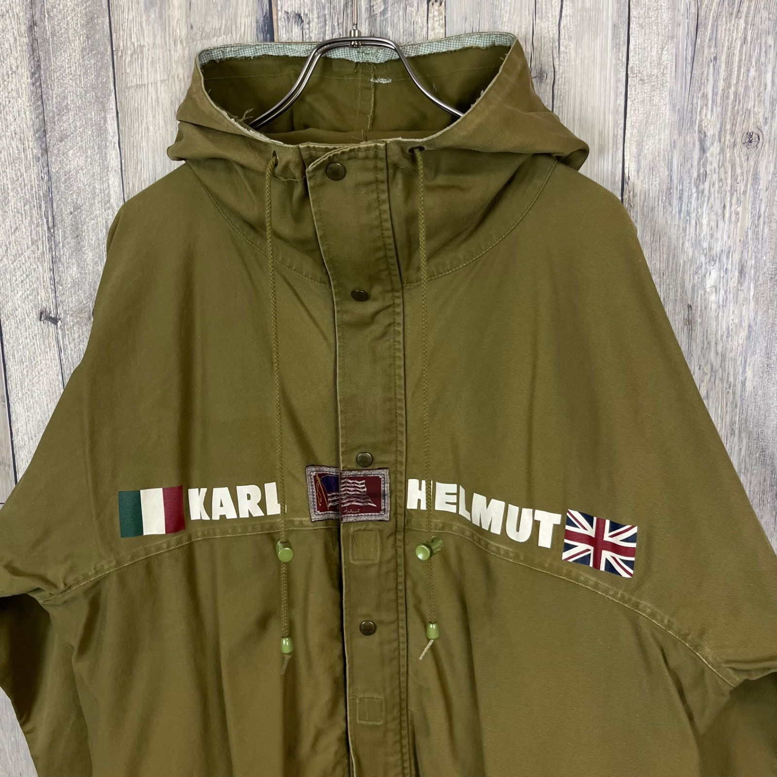 KARL HELMUT カールヘルム マウンテンパーカー フーディー コットン 
