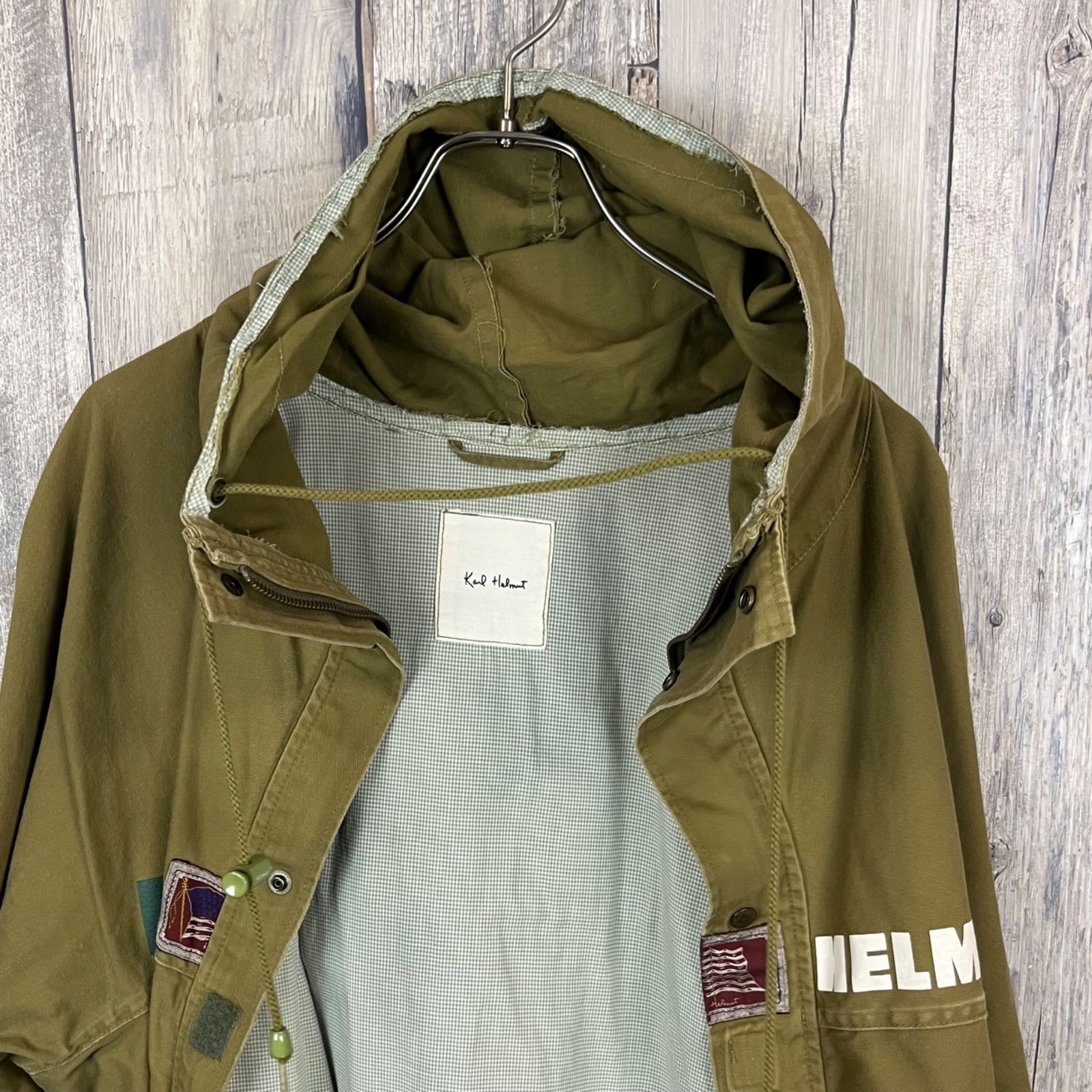 KARL HELMUT カールヘルム マウンテンパーカー フーディー コットン 