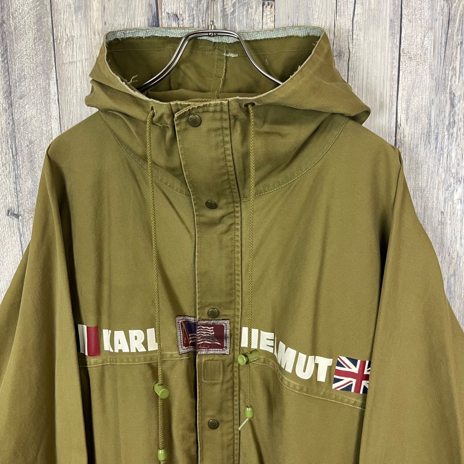 KARL HELMUT カールヘルム マウンテンパーカー フーディー コットン