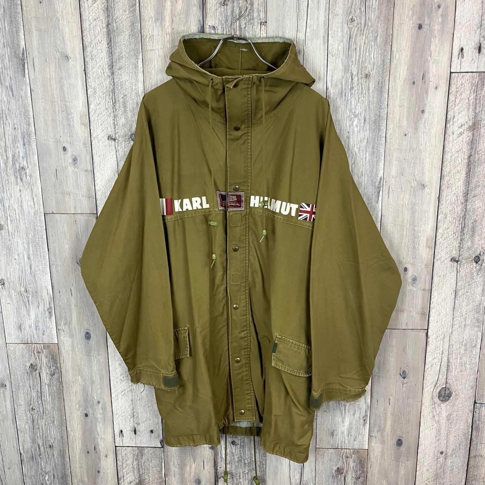 KARL HELMUT カールヘルム マウンテンパーカー フーディー コットン