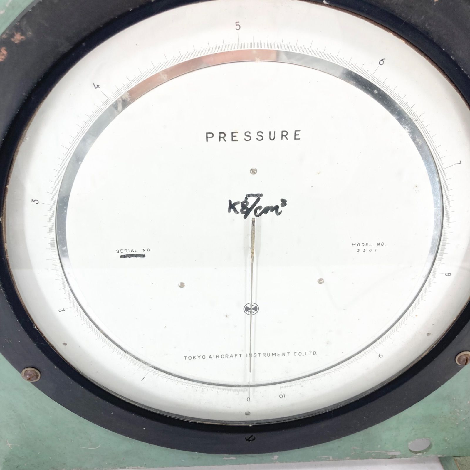 東京航空計器 TKK アナログ 圧力計 インダストリアル計測器 骨董